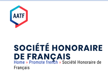 The Société Honoraire de Français logo