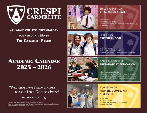 2025-2026 Academic Calendar
