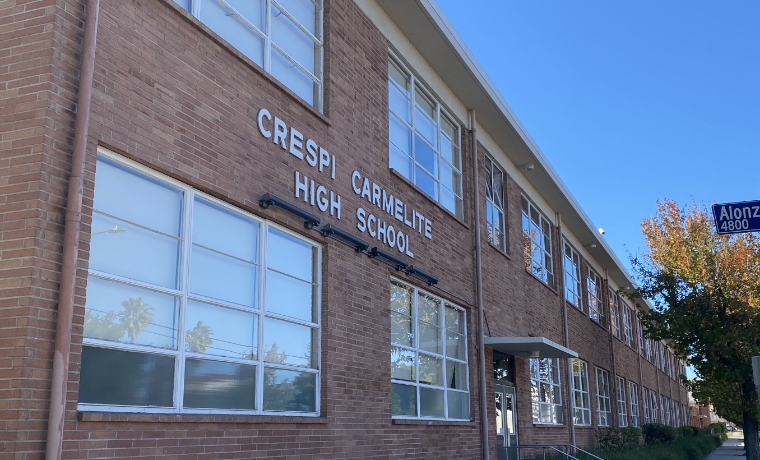 Crespi Carmelite High School building