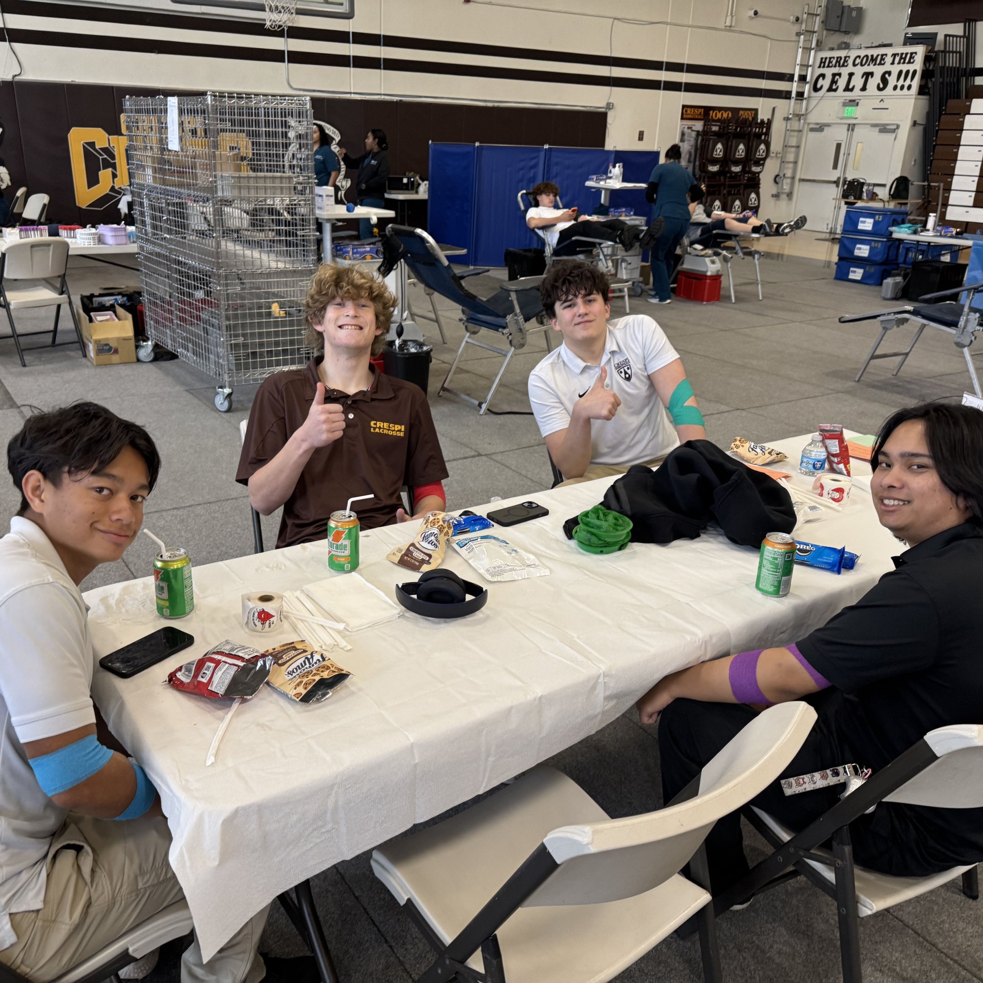 Spring Blood Drive Surpasses Goal, Collects 36 Units